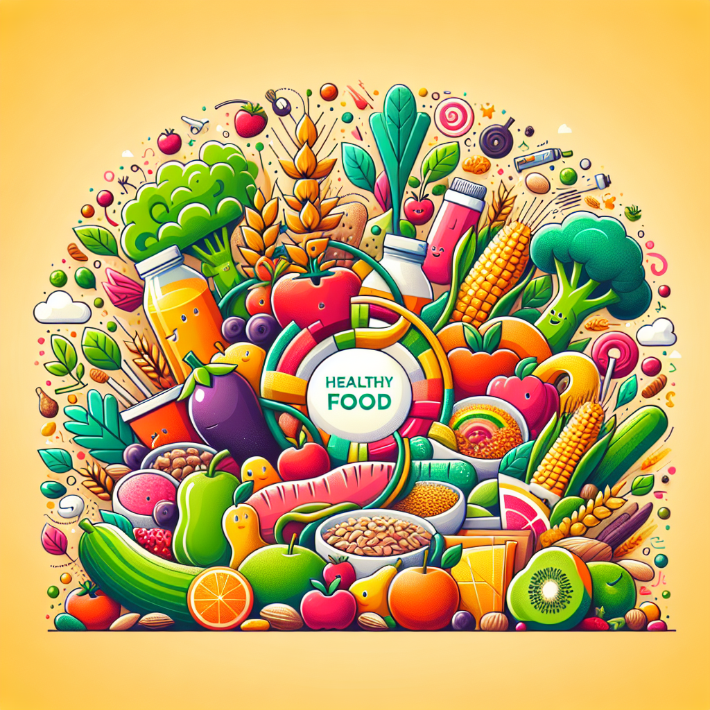 Inspirasi Poster Kreatif untuk Memperkenalkan Makanan Sehat